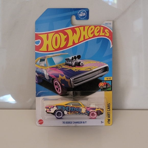 '70 DODGE CHARGER R/T HOT WHEELS MATEL - Picture 2 of 3